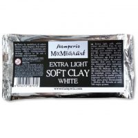 Stamperia Extra Light Soft Clay - White (K3P44)