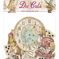 Stamperia Die cuts assorted - Alice through the looking glass (DFLDC46)