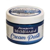 Stamperia Cream Paste (metallic) - Blue (K3P53G)