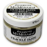 Stamperia Crackle Paste (monocomponent)  - Gold (K3P55)