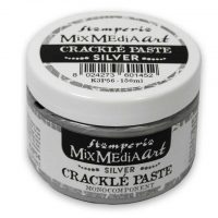 Stamperia Crackle Paste (monocomponent) - Silver (K3P56)