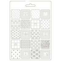 Stamperia Soft Mould A5 - Alice patchwork (K3PTA589)