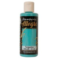 Stamperia Allegro paint  - Turquoise (KAL25)