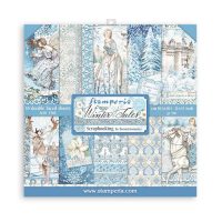 Stamperia Scrapbooking Pad 10 sheets 12" x 12" - Winter Tales (SBBL76)