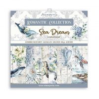 Stamperia Scrapbooking Pad 10 sheets 12" x 12" - Romantic Sea Dream (SBBL87)
