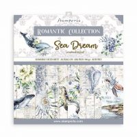 Stamperia Scrapbooking Pad 10 sheets 8" x 8" - Romantic Sea Dream (SBBS35)