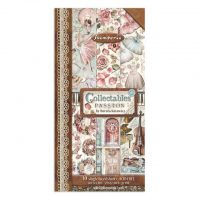 Stamperia Collectables 10 sheets 15x30.5cm - Passion (SBBV02)