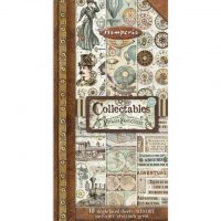 Stamperia Collectables 10 sheets 15x30.5cm - Voyages Fantastiques (SBBV03)