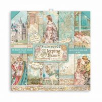 Stamperia Scrapbooking Pad 10 sheets 6" x 6" - Sleeping Beauty (SBBXS01)