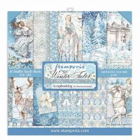 Stamperia Scrapbooking Pad 10 sheets 6" x 6" - Winter Tales (SBBXS04)