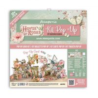 Stamperia Pop up kit - House of Roses (SBPOP02)