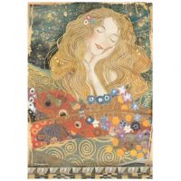 Stamperia A4 Rice paper packed - Klimt from the Beethoven Frieze (DFSA4639)