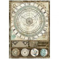 Stamperia A4 Rice paper packed - Alchemy astrolabe (DFSA4663)