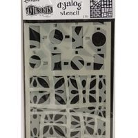 Dylusions DYALOG Stencil - Doodle It Too (DYS68754)