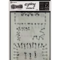 Dylusions DYALOG Stencil - Stitch It (DYS75400)