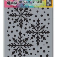 Dylusions Stencil - Ice Queen - Large (DYS78029)