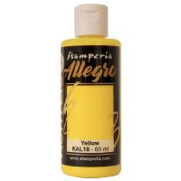 Stamperia Allegro paint  - Yellow (KAL10)