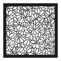 Stamperia Thick stencil - Klimt flower pattern (KSTDQ62)