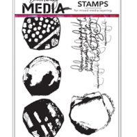 Dina Wakley Stamp - For the Love of Circles (MDR63865)