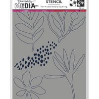Dina Wakley Stencil & Masks - Things that Grow (MDS77732)