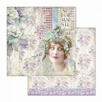 Stamperia Scrapbooking 12"x12" Double face sheet - Lady (SBB698)