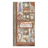 Stamperia Collectables 10 sheets 15x30.5cm - Lady Vagabond Lifestyle (SBBV14)