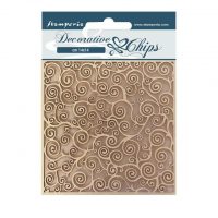 Stamperia Decorative chips - Klimt The tree of life texture (SCB104)