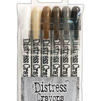 Tim Holtz  Distress Crayons - Set #3 (TDBK47926)