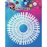 Studio Light - Art by Marlene - Out of this World - Quirky Wheel Stencil (ABMASK46)