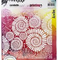 Carabelle Studio -  Art Printing Stamp (unmounted) - Spiral Fantaisie (APCA0045)