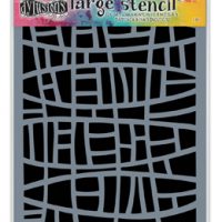 Dylusions Stencil - Stained Glass - Large (DYS55600)
