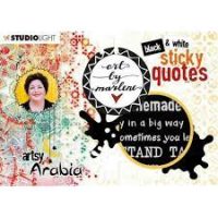 Studio Light - Art by Marlene - Artsy Arabia Sticker Quotes Pad (ERBM03)