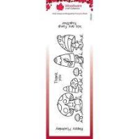 Creative Expressions - Woodware - Mushy Friend - Clear Stamp 8" x 2.6" (FRS413)