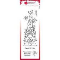 Creative Expressions - Woodware - Floral Hat - Clear Stamp 8" x 2.6" (FRS414)