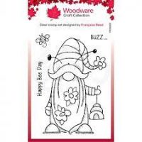 Creative Expressions - Woodware - Bee Gnome - Clear Stamp 4" x 6" (FRS843)