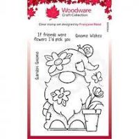 Creative Expressions - Woodware - Garden Gnome - Clear Stamp 4" x 6" (FRS845)