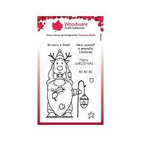 Creative Expressions - Woodware - Reindeer - Clear Stamp 4" x 6" (FRS867)