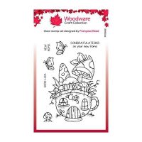 Creative Expressions - Woodware - Mushroom - Clear Stamp 4" x 6" (FRS882)