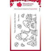 Creative Expressions - Woodware - Gnome Shoe - Clear Stamp 4" x 6" (FRS885)