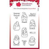 Creative Expressions - Woodware - Mini Gnome - Clear Stamp 4" x 6" (FRS891)