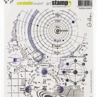 Carabelle Studio - Solar System  - Cling Stamp Set (SA50028)