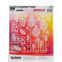 Carabelle Studio - Art Printing Stamp (unmounted) - Abstract Flowers (APCA003)