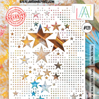 AALL and Create - Stencil - #121 - Smitten With Stars