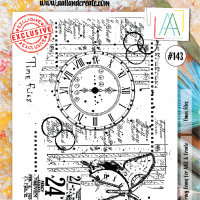 AALL and Create - Stamp - #143 - Times Flies