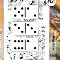 AALL and Create - Stamp - #151 - Layered Domino