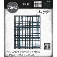 Sizzix Thinlits Die - Simple Plaid by Tim Holtz (665856)