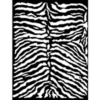 Stamperia Thick stencil  - Savana zebra pattern (KSTD101)