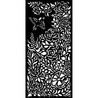 Stamperia Thick stencil - Garden of Promises bird (KSTDL59)