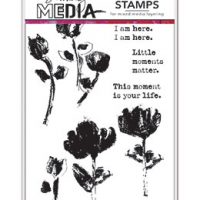 Dina Wakley MEDIA Stamps - Moments (MDR77817)