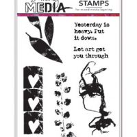 Dina Wakley MEDIA Stamps - Remarkable (MDR77831)